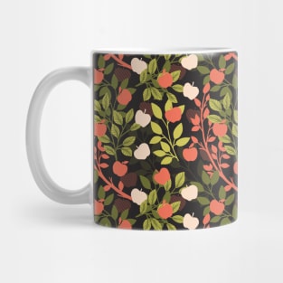 Night Apple Orchard Floral Garden Pattern Mug